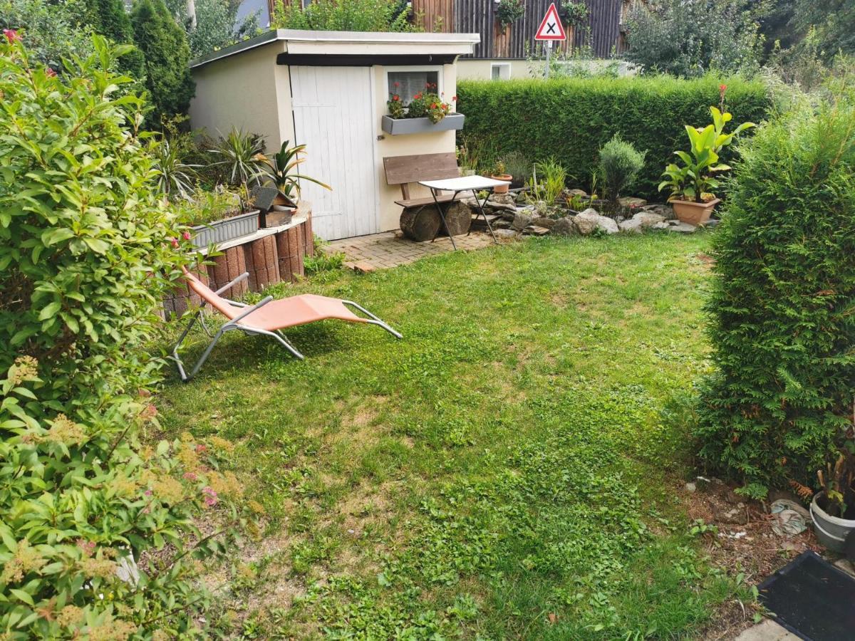 Ferienwohnung Haus Sonnenblick Burkhardtsdorf ภายนอก รูปภาพ
