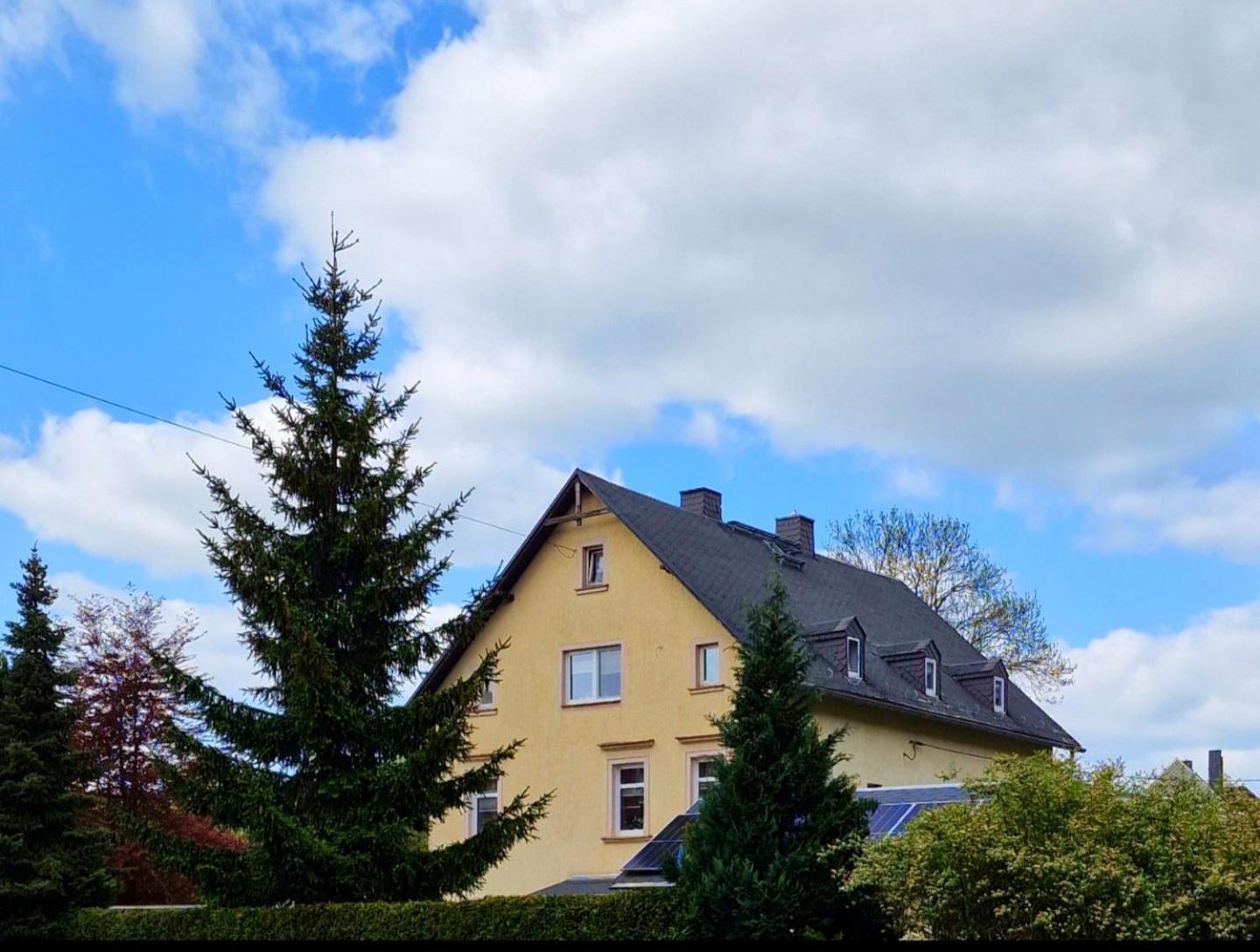 Ferienwohnung Haus Sonnenblick Burkhardtsdorf ภายนอก รูปภาพ
